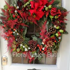 Christmas Door Wreath