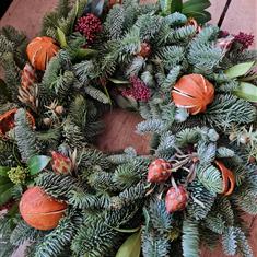 NUTCRACKER DIY Christmas Wreath Kit 